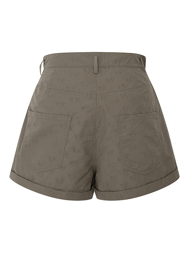 Monogram Pattern Short Pants