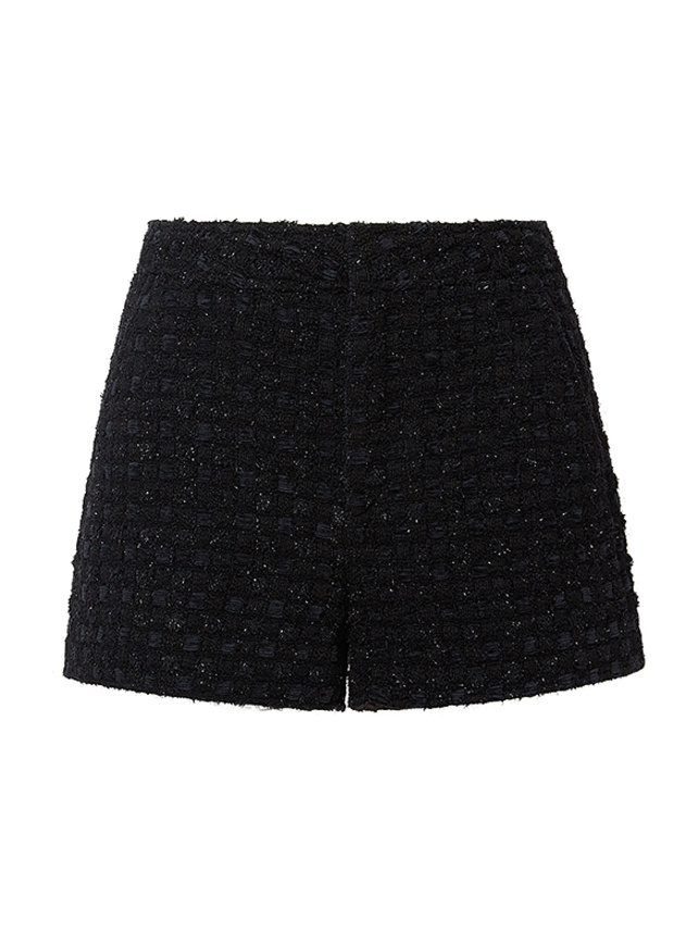 Glitter Tweed Short Pants