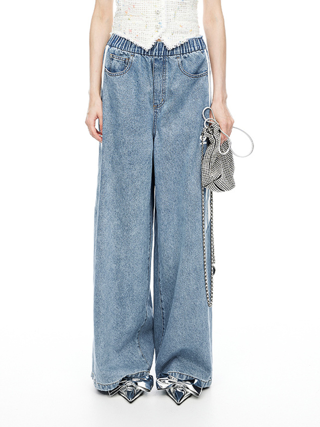 Line Sporty Denim Pants