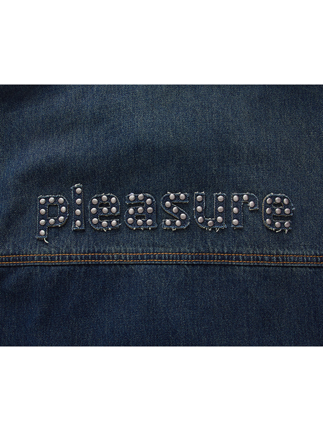 Back Side Design Denim Blouson