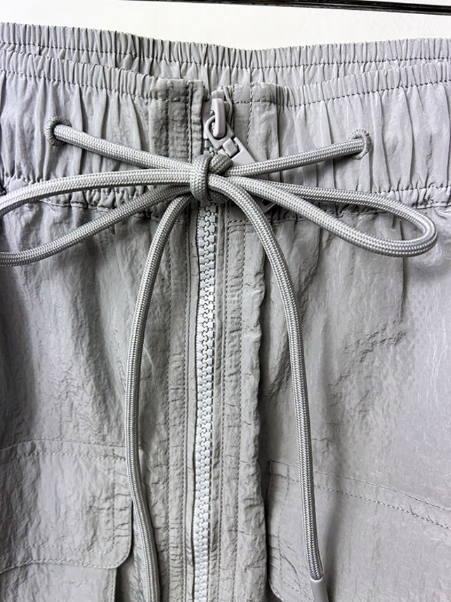 Zipper Cargo Nylon Skirt