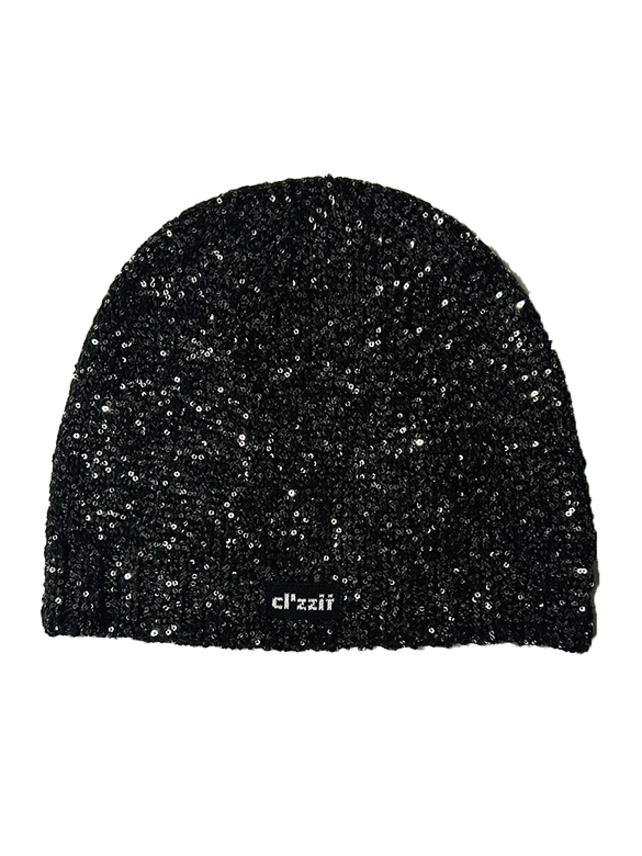 Sequins Knit Cap