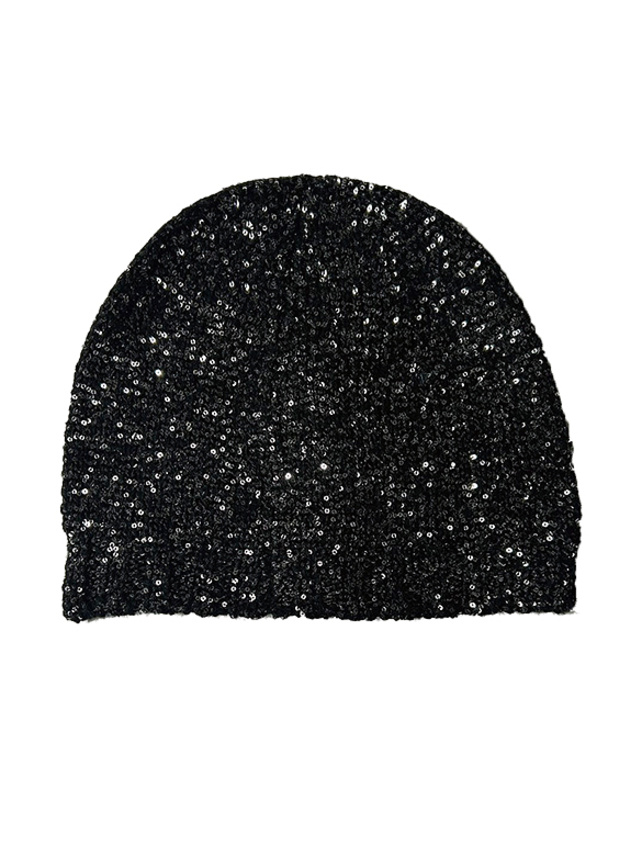 Sequins Knit Cap