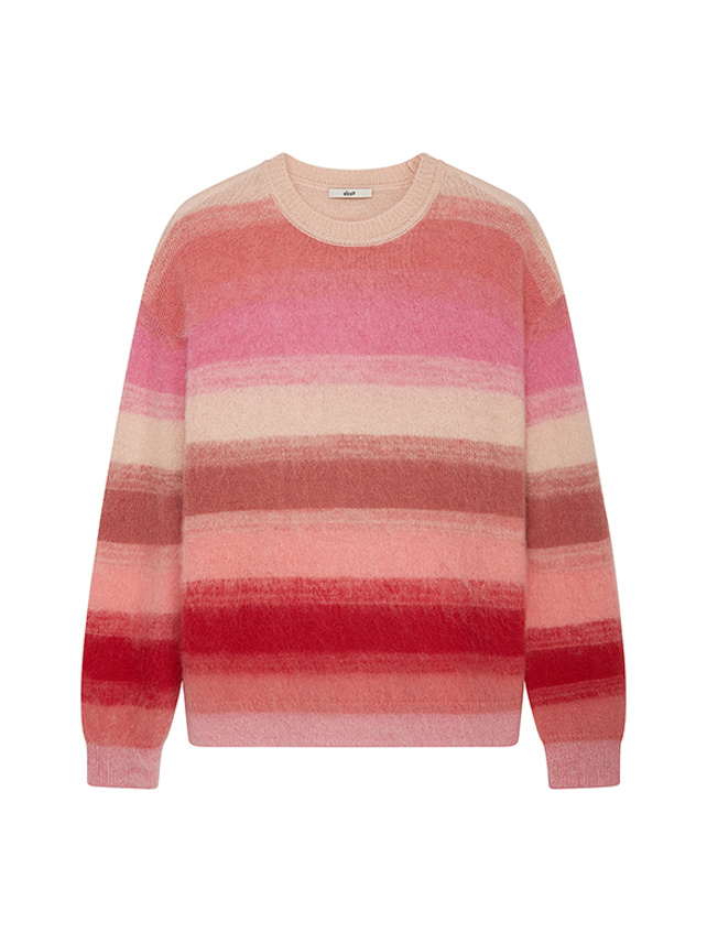 Pink Stripe Knit