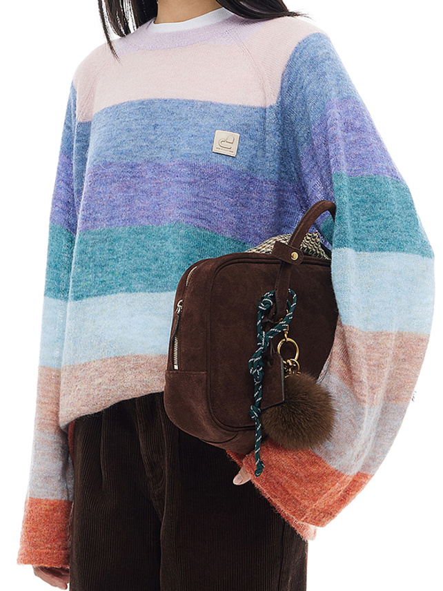 Multi Color Stripe Knit