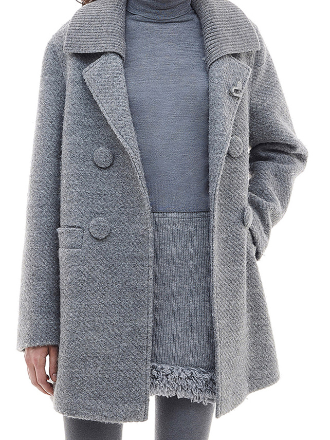 Rib-Collar Carsey Coat