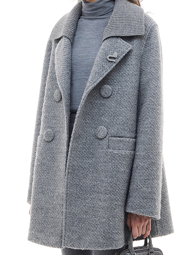 Rib-Collar Carsey Coat