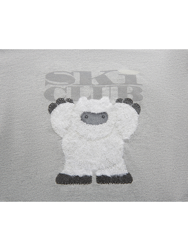 Yeti Embroidery Sweatshirt