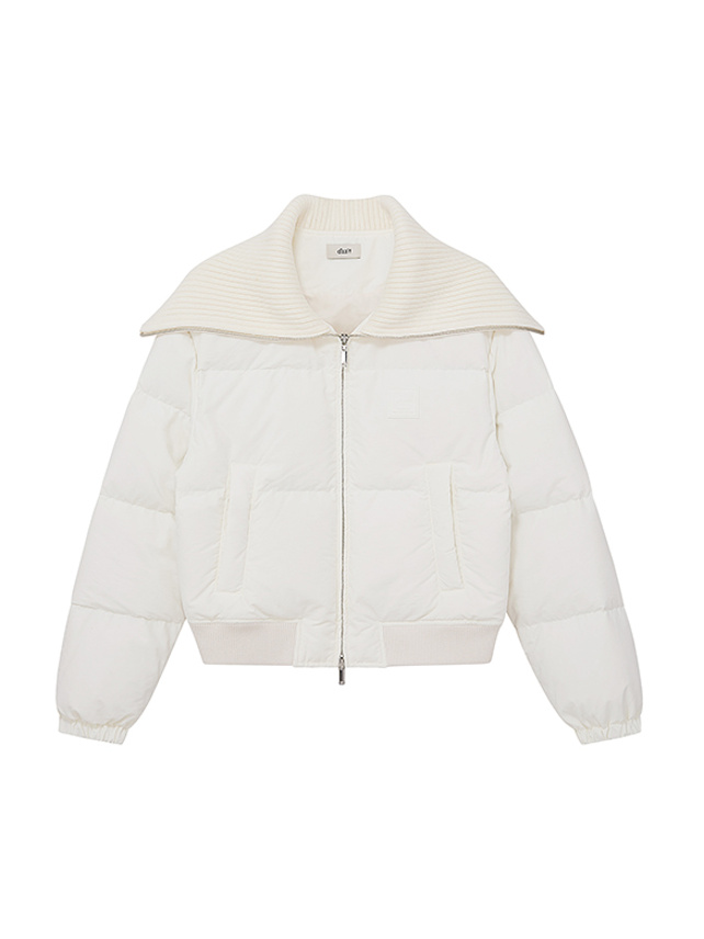 Rib Collar Down Jacket