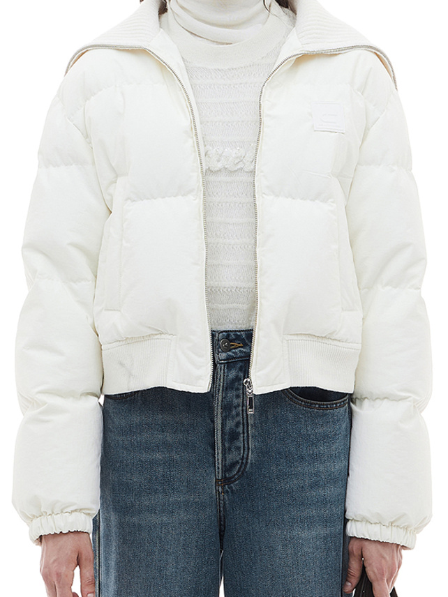 Rib Collar Down Jacket