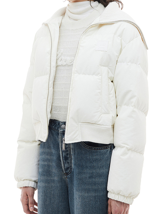 Rib Collar Down Jacket