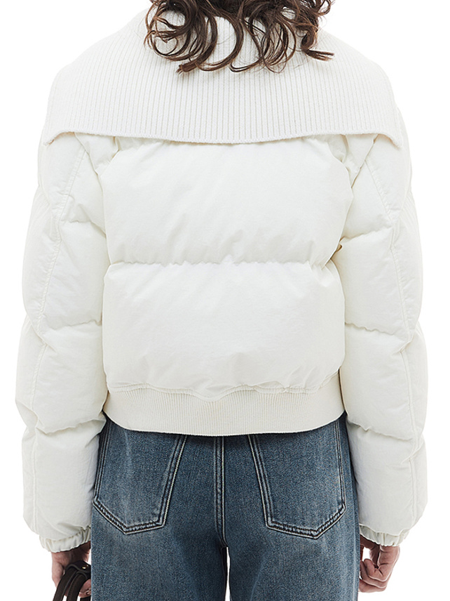 Rib Collar Down Jacket