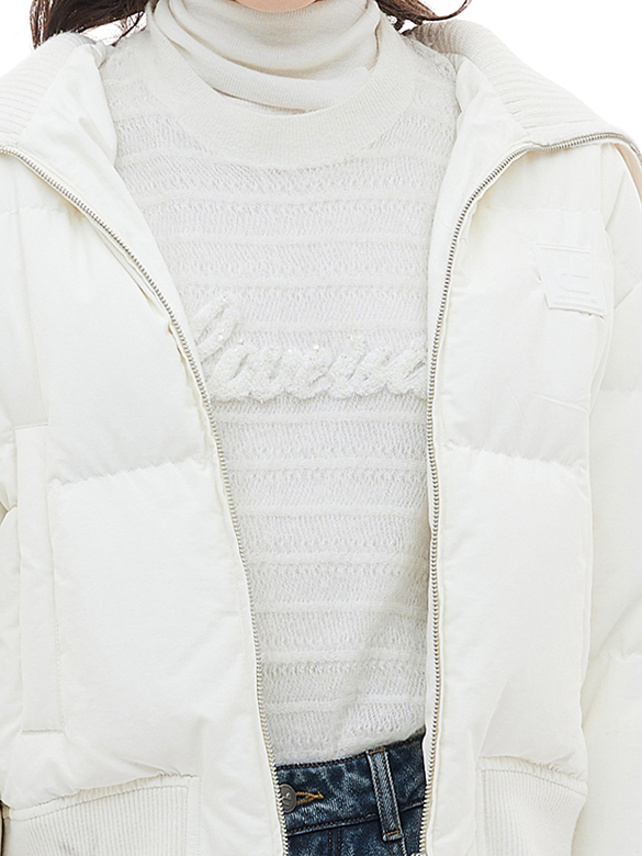 Rib Collar Down Jacket