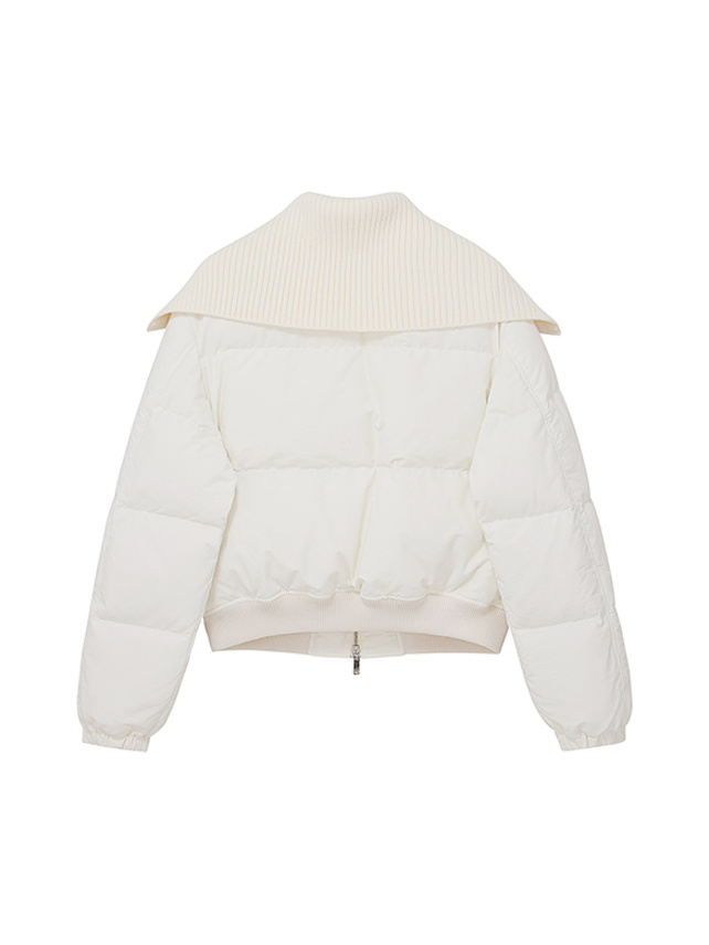 Rib Collar Down Jacket