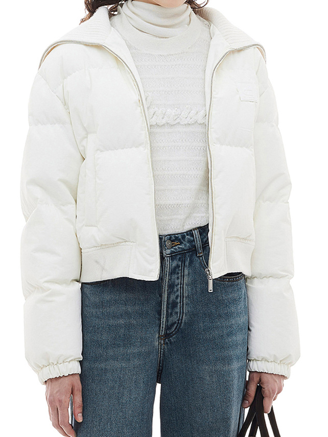 Rib Collar Down Jacket