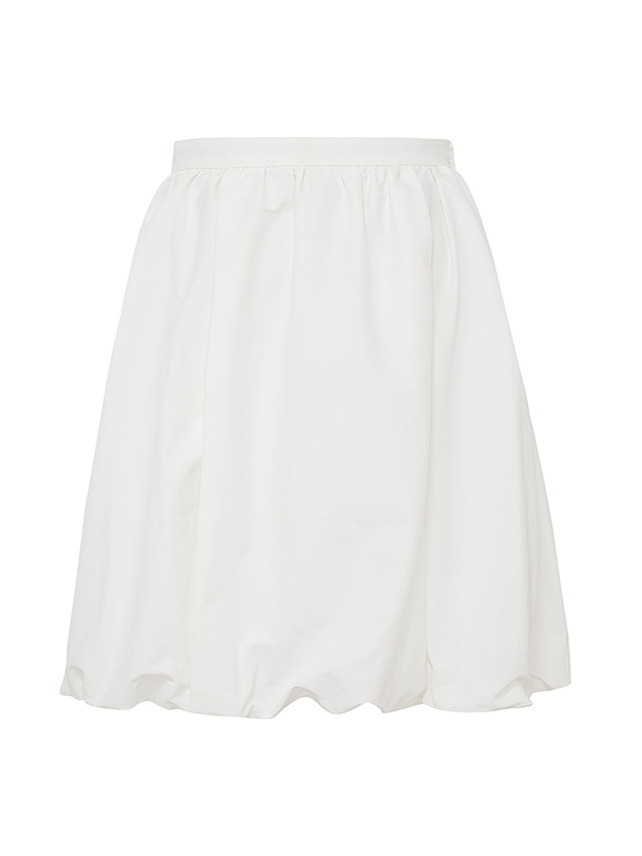 Cotton Nylon Volume Skirt