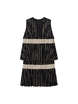 Stripe Pleats Dress