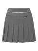 Waist Line Pleats Skirt