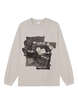 Rock Photo Patch Long Sleeves T-Shirt