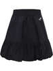 Sporty Gather Flare Mini Skirt