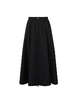 Center Zipper Long Length Skirt