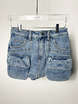 Big Pocket Cargo Denim Short Pants