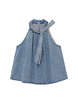 Soft Holter Denim Top