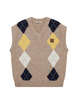 Argyle Knit Vest