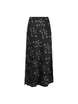 Flower Printed Long Skirt